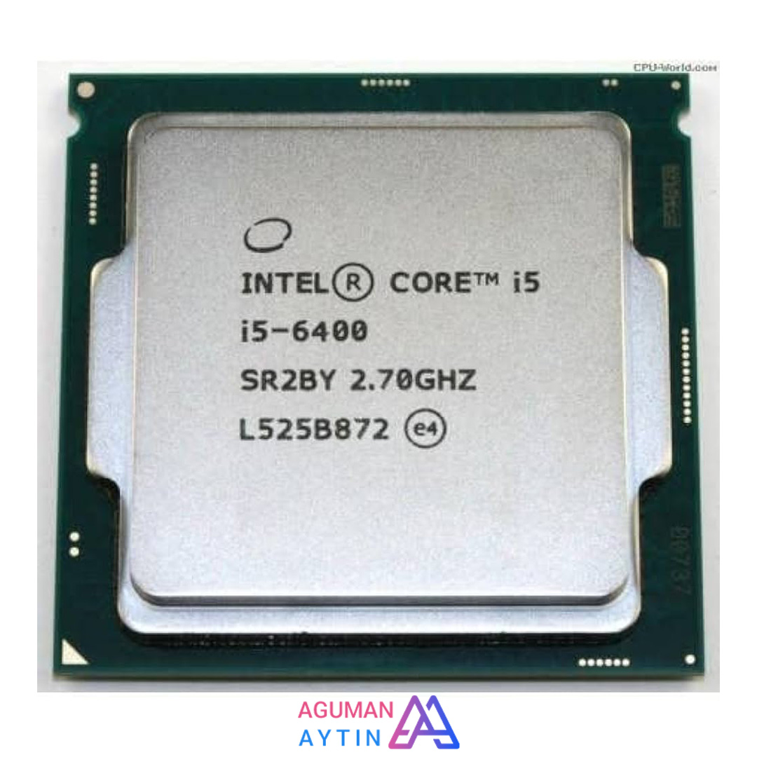 پردازنده اینتل مدل(کارکرده) Core i5-6400 Skylake نمای ۲
