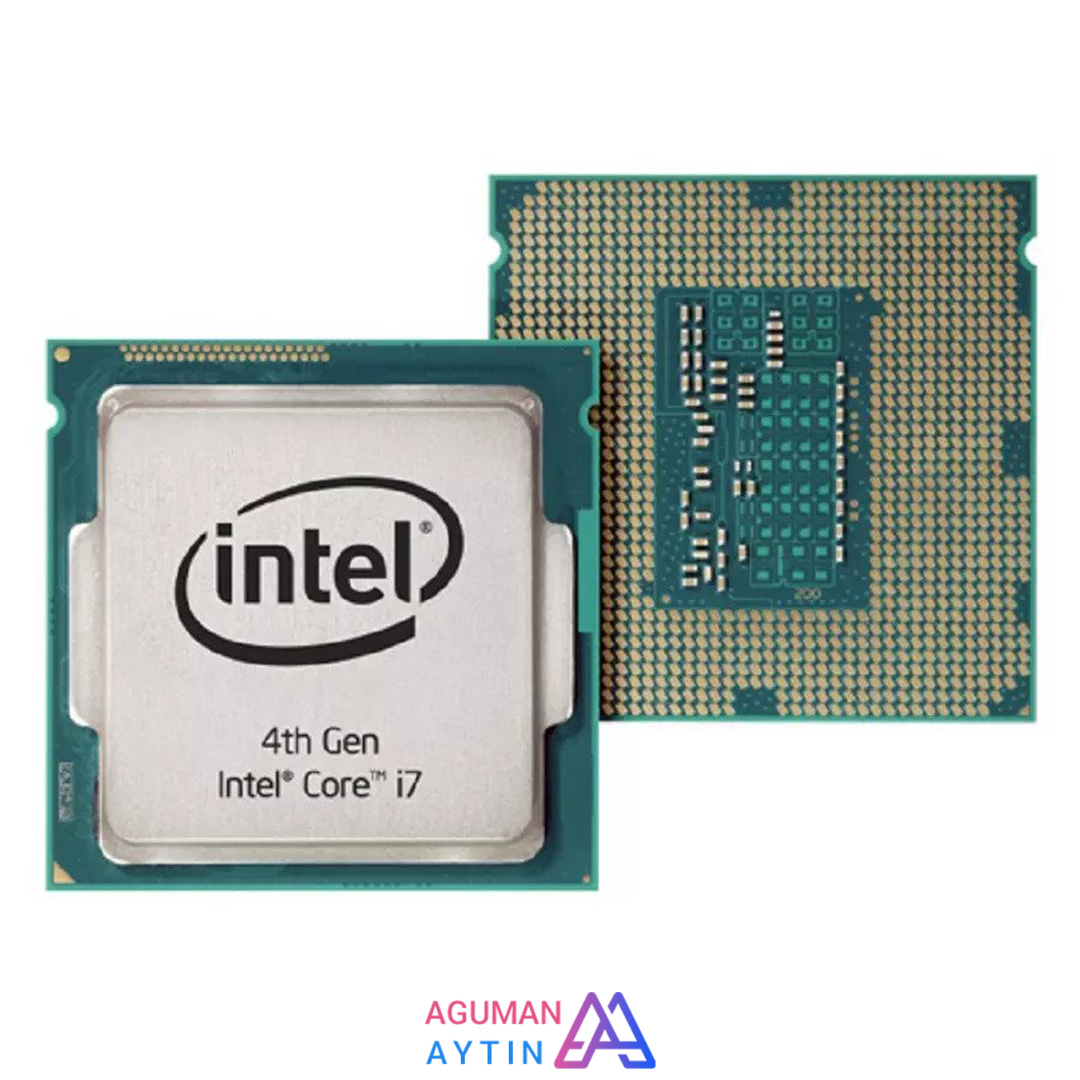 پردازنده اینتل مدل Core i7-4790 با فرکانس 3.6 گیگاهرتز(کارکرده) نمای ۲
