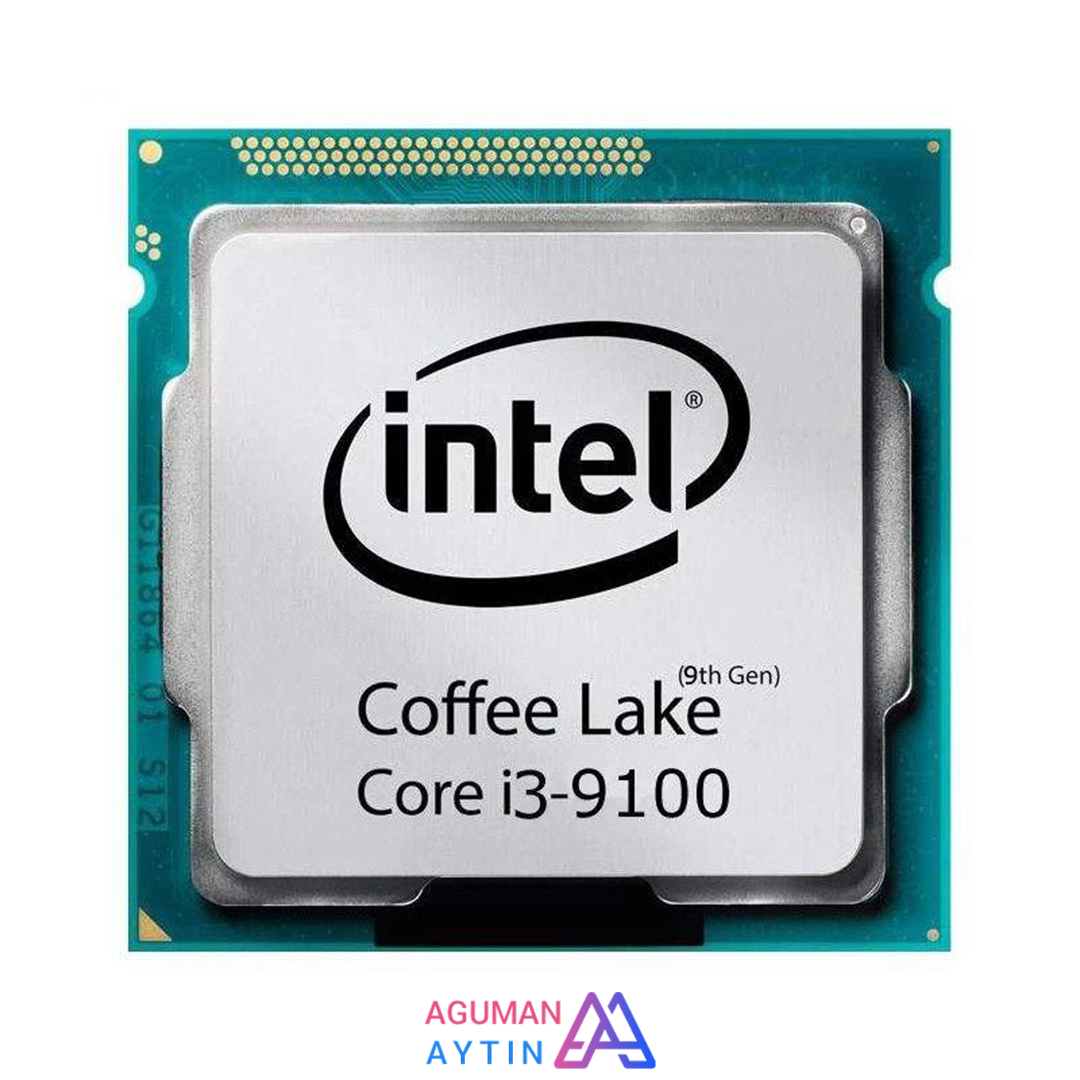 پردازنده اینتل مدل Core i3-9100 با فرکانس 3.6 گیگاهرتز (کارکرده) نمای ۲