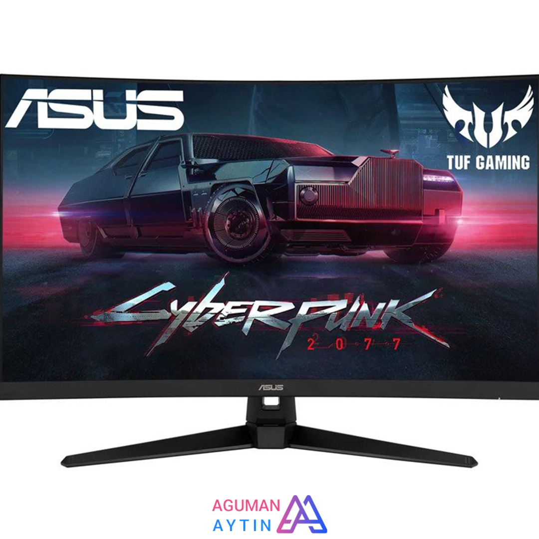 مانیتور خمیده گیمینگ 31.5 اینچ ایسوس مدل TUF GAMING VG328H1B نمای ۲