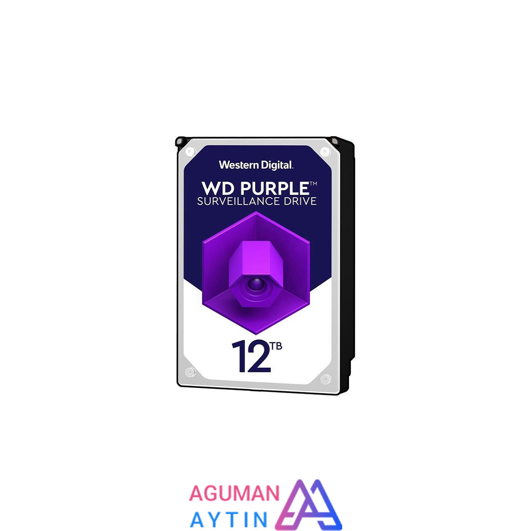 هارد دیسک اینترنال وسترن دیجیتال Purple با ظرفیت 12 ترابايت کارکرده