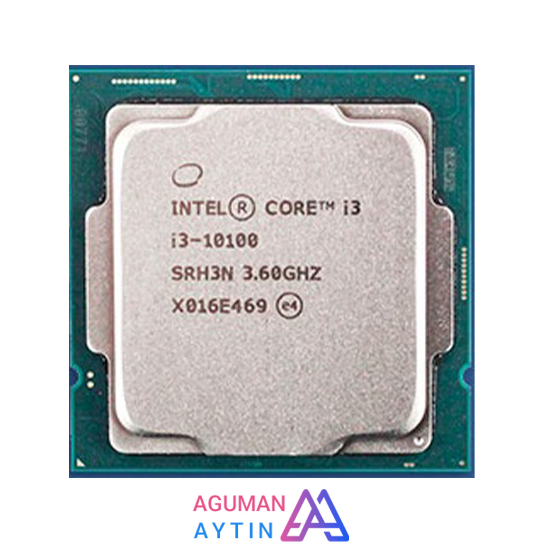 پردازنده اینتل مدل Core i3-10100 با فرکانس 3.6 گیگاهرتز (کارکرده) نمای ۲