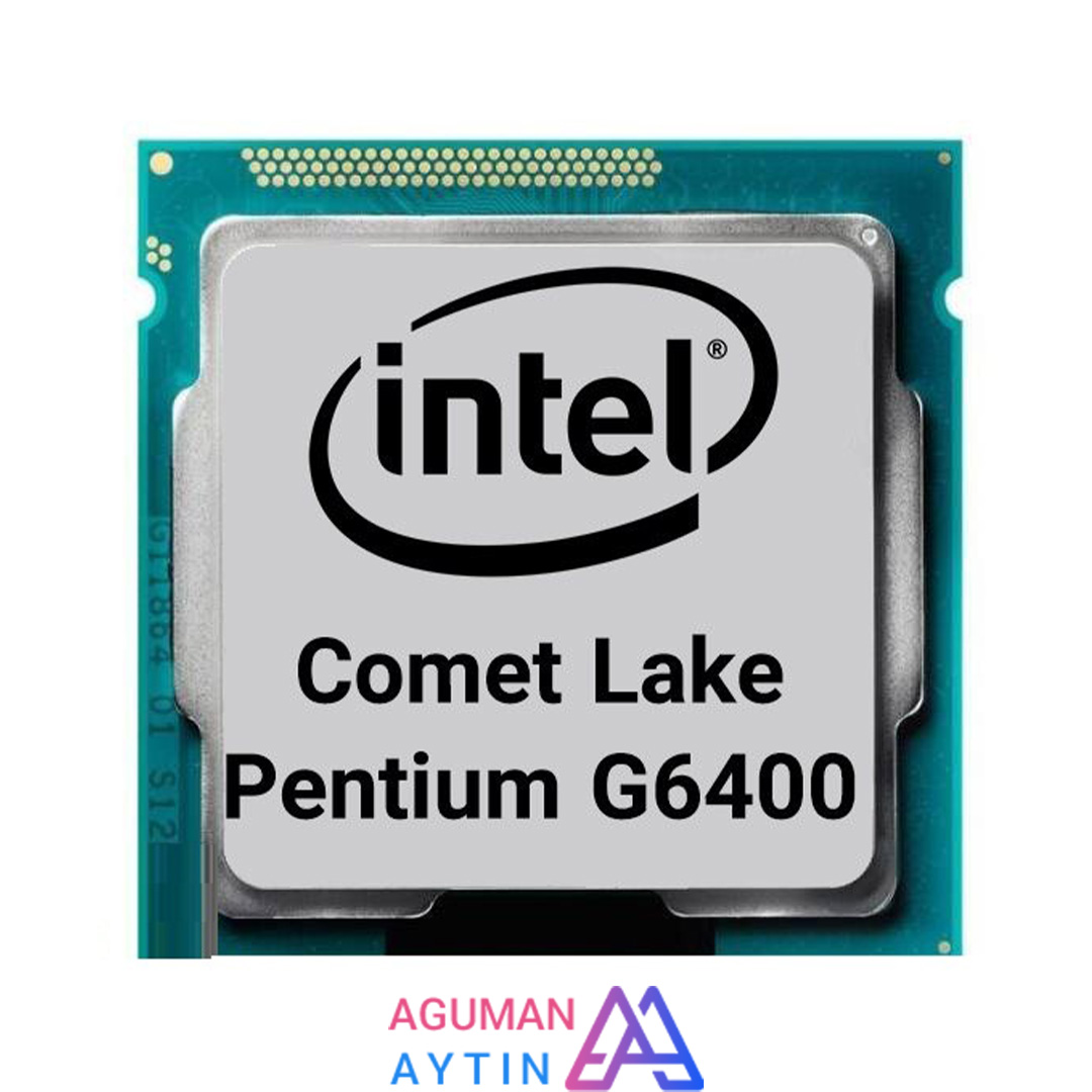 پردازنده اینتل مدل Pentium Gold G6400 فرکانس 4.0 گیگاهرتز نمای ۲