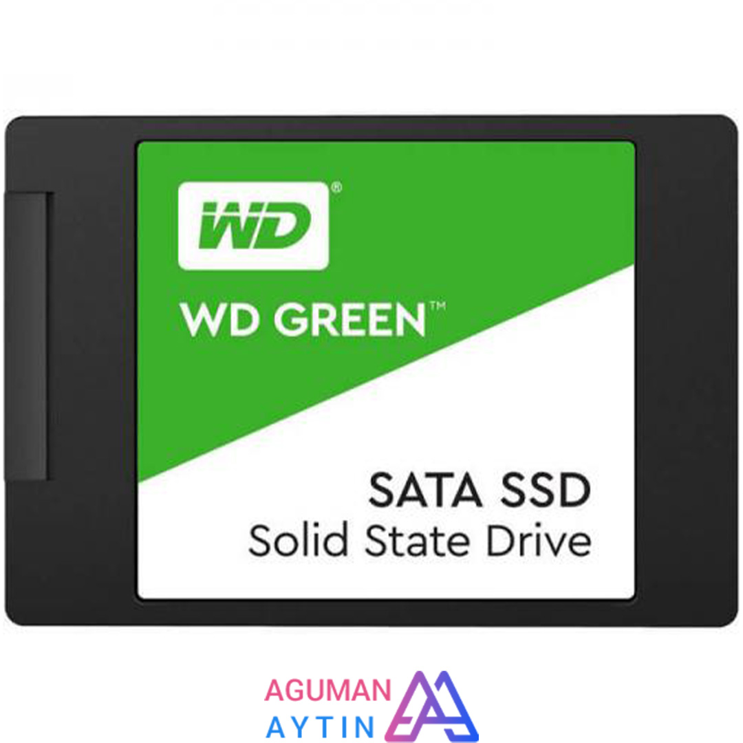 حافظه اس اس دی وسترن دیجیتال مدل green با ظرفیت 480گیگابایت نمای ۲