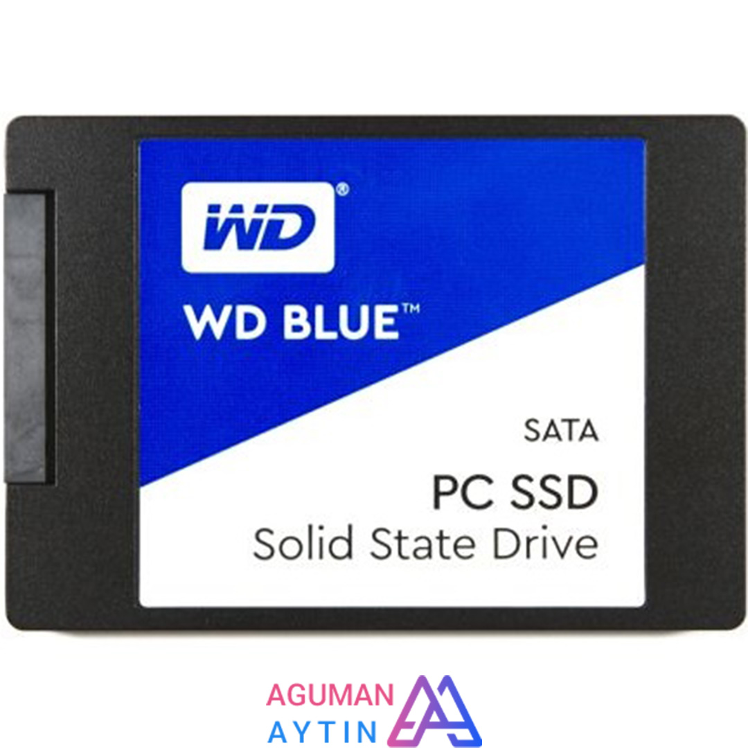 حافظه اس اس دی وسترن دیجیتال مدل Blue ظرفیت 250 گیگابابا یت نمای ۲