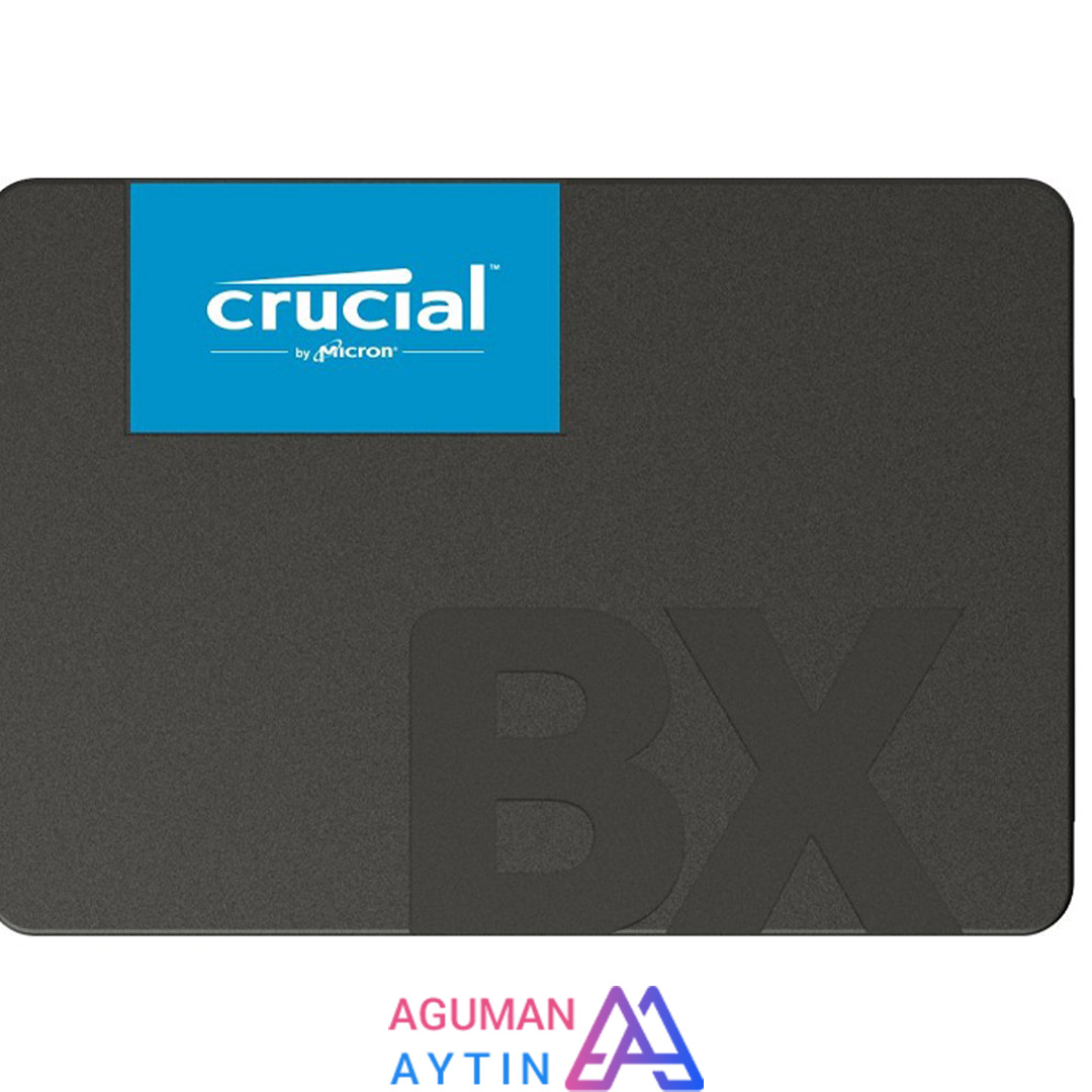 حافظه اس اس دی کروشیال مدل BX500 با ظرفیت 240 گیگابایت نمای ۲