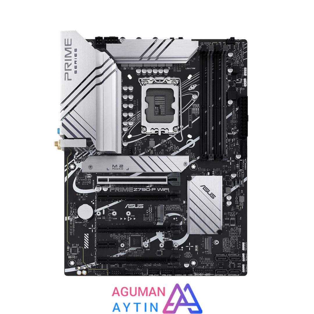 مادربرد ایسوس مدل PRIME Z790-P WIFI D5 سوکت LGA1700 نمای ۳