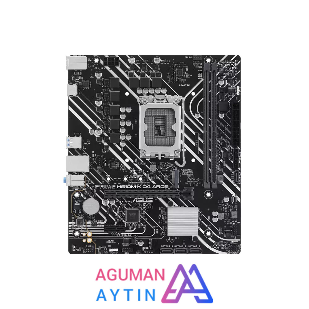 مادربرد ASUS H610 M-A WIFI / DDR5 نمای ۲
