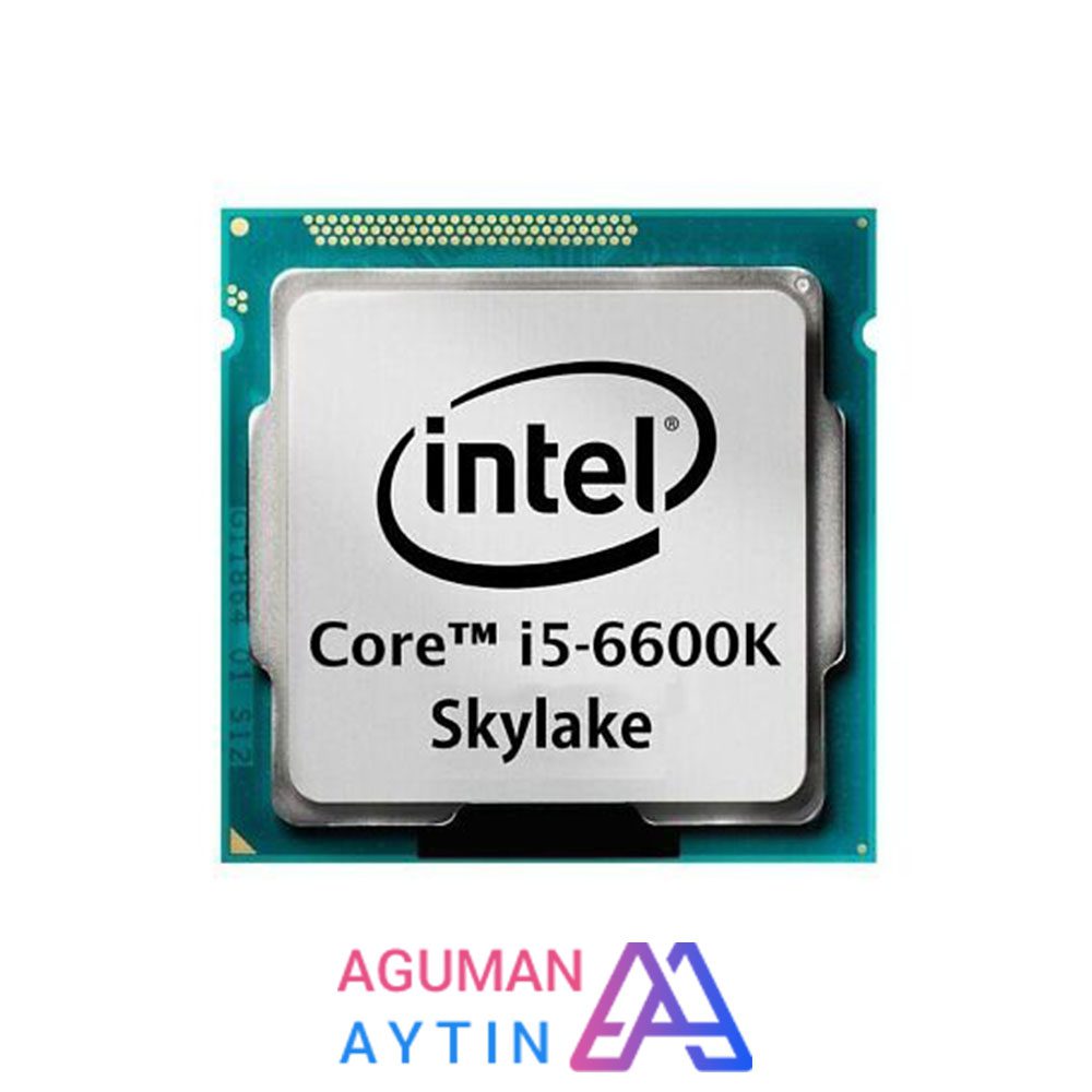 پردازنده اینتل مدل Core i5-6600k Skylake (کارکرده) نمای ۲