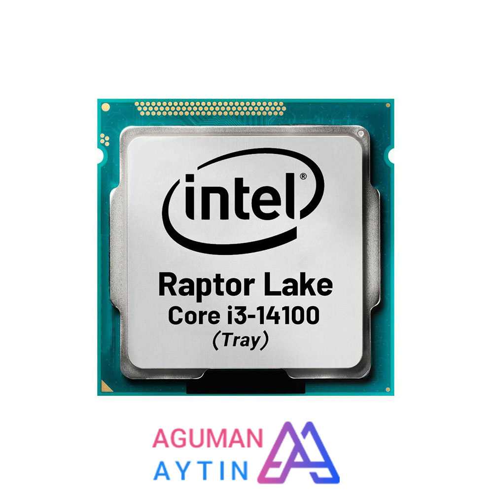 پردازنده مرکزی اینتل مدل Core i3 14100-Tray نمای ۲