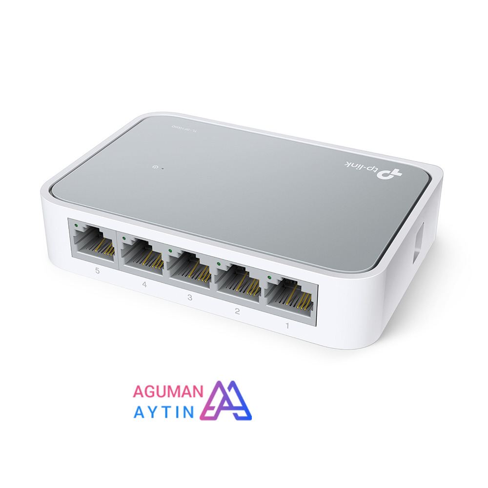 سوییچ 5 پورت تی پی-لینک مدل TL-SF1005D نمای ۲