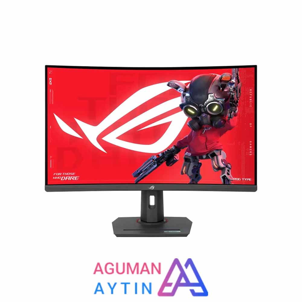 مانیتور 32 اینچ ایسوس مدل ROG Strix XG32WCS نمای ۳