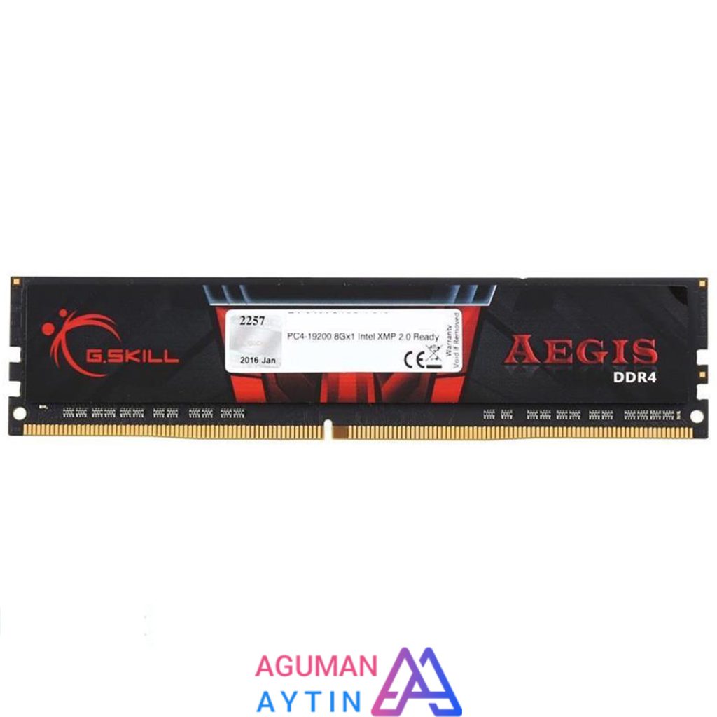 رم جی اسکیل سری AEGIS با حافظه 8 گیگابایت و فرکانس 3000 مگاهرتز